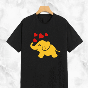 Elephant Love Graphic T-Shirt