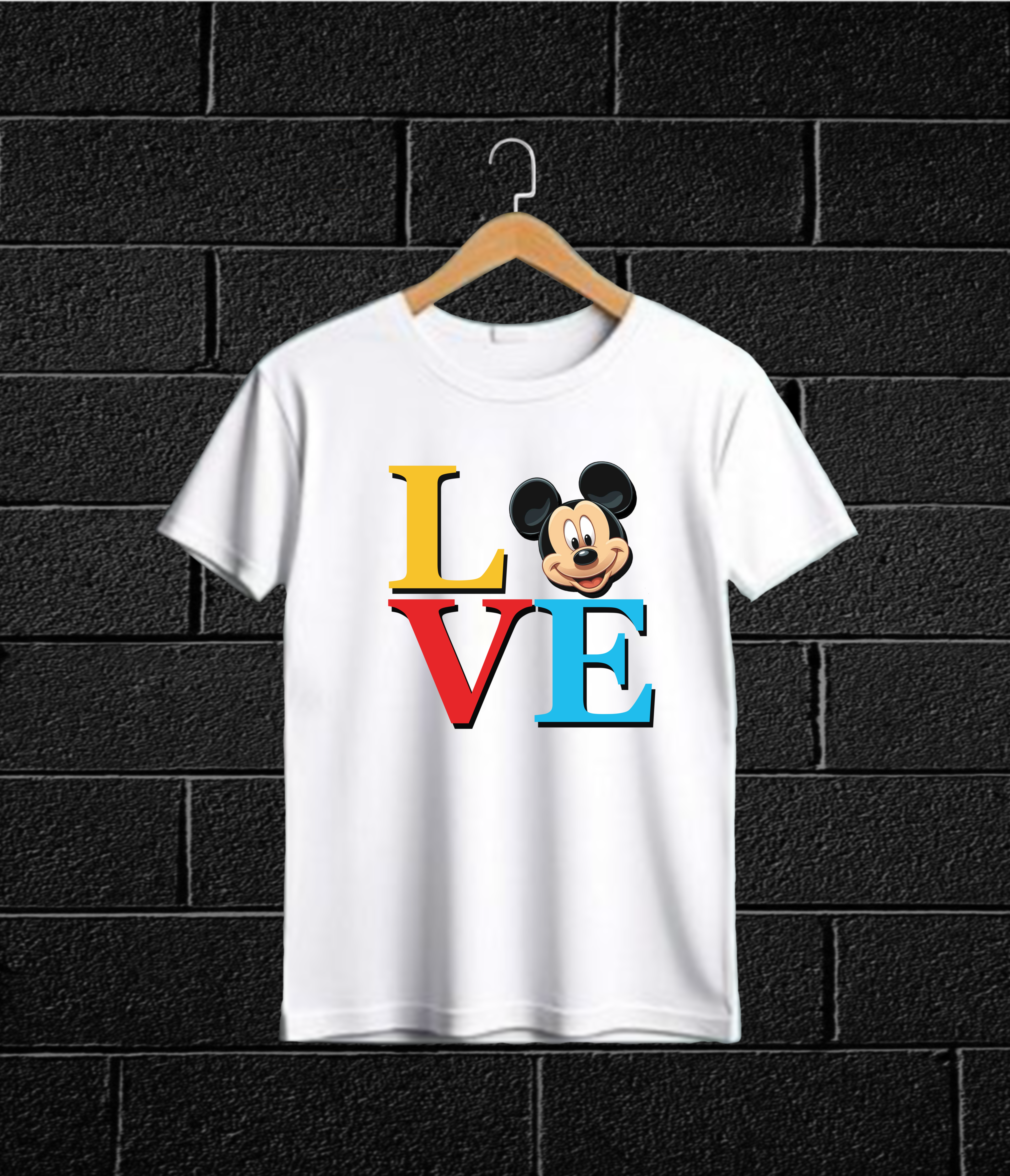 Love Mickey Graphic T-Shirt