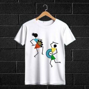 Tribal Folk Art Graphic T-Shirt