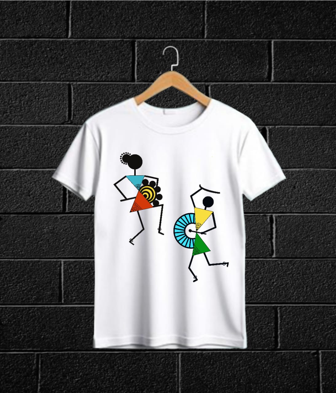 Tribal Folk Art Graphic T-Shirt